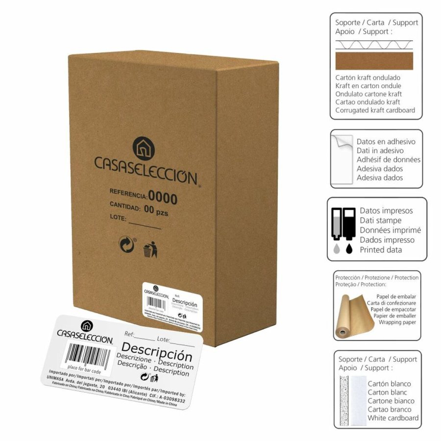 Sofabord COUNTRIES WORLD Hvid Mat bagp 120 x 60 x 75 cm #6