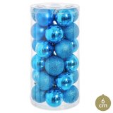 Julekugler Plastik  6 cm 16 x 16 x 31 cm (30 enheder) #5