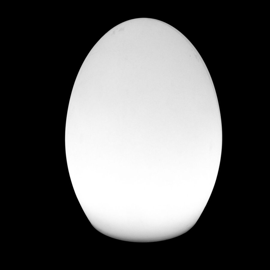 Bordlampe Yaiza Hvid Polyuretan 14 x 14 x 19 cm #1