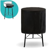 Beskyttelsesdksel til grill Sort PVC 71 x 71 x 56 cm #1