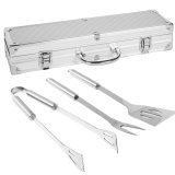 Tilbehr til grillen med opbevaringstaske Barbacoa Rustfrit stl 37 x 10 x 8 cm #1