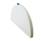 Sammenklappeligt bord Hvid HDPE 154 x 154 x 74 cm #2