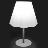 Lampe Abbey Hvid Gr� 23 W E27 220 V 39 x 39 x 60 cm #1