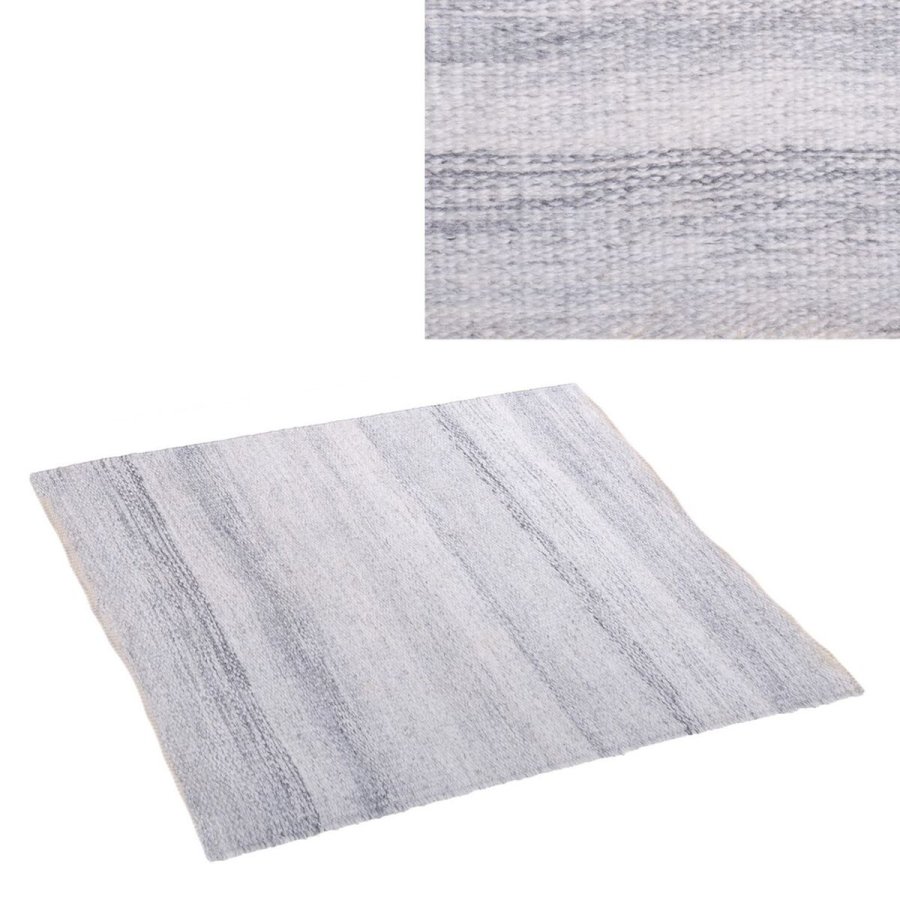 Udendrstppe Goa 160 x 230 x 0,5 cm PET Hvid/Gr #1