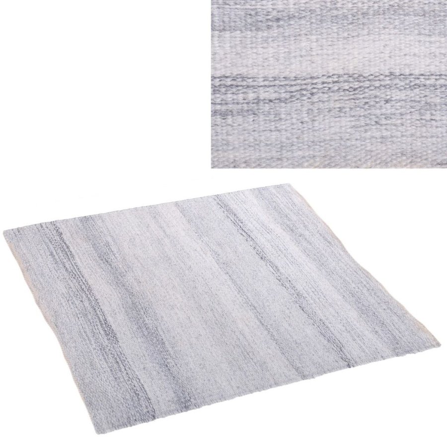 Tppe Goa Hvid/Gr PET 180 x 270 x 1 cm #1