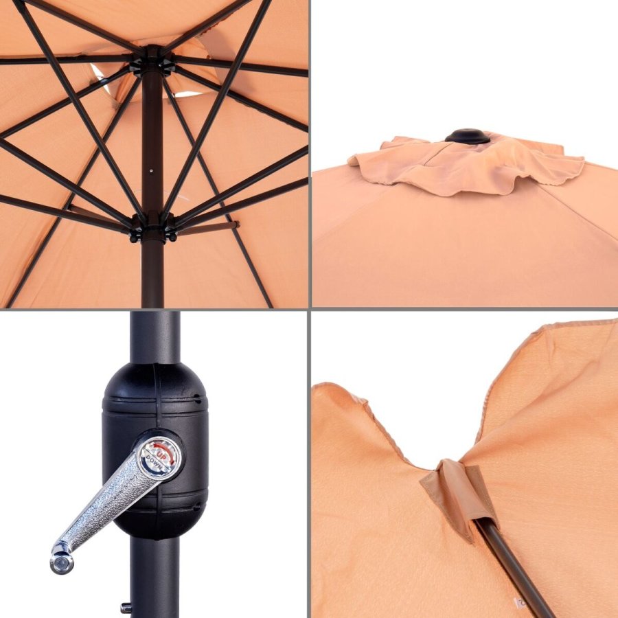 Sennik Monty alu Beige Aluminium 250 x 250 x 244 cm #2