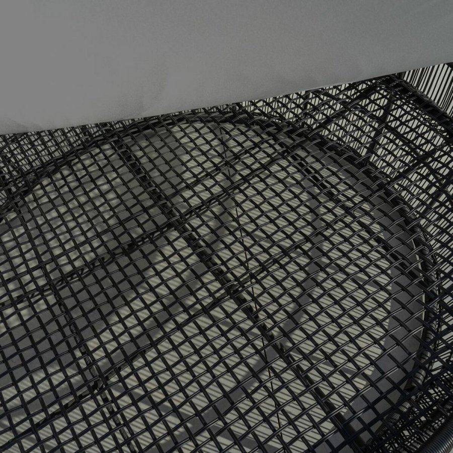 Lealnik Dido 160 x 160 x 76 cm Cirkul�r Sort #3