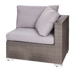 Havesofa Marlene Lys brun 86 x 86 x 66 cm modul�r #1