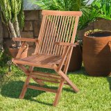 Vrtni stol Kayla 56 x 60 x 90 cm Natur Teak #2