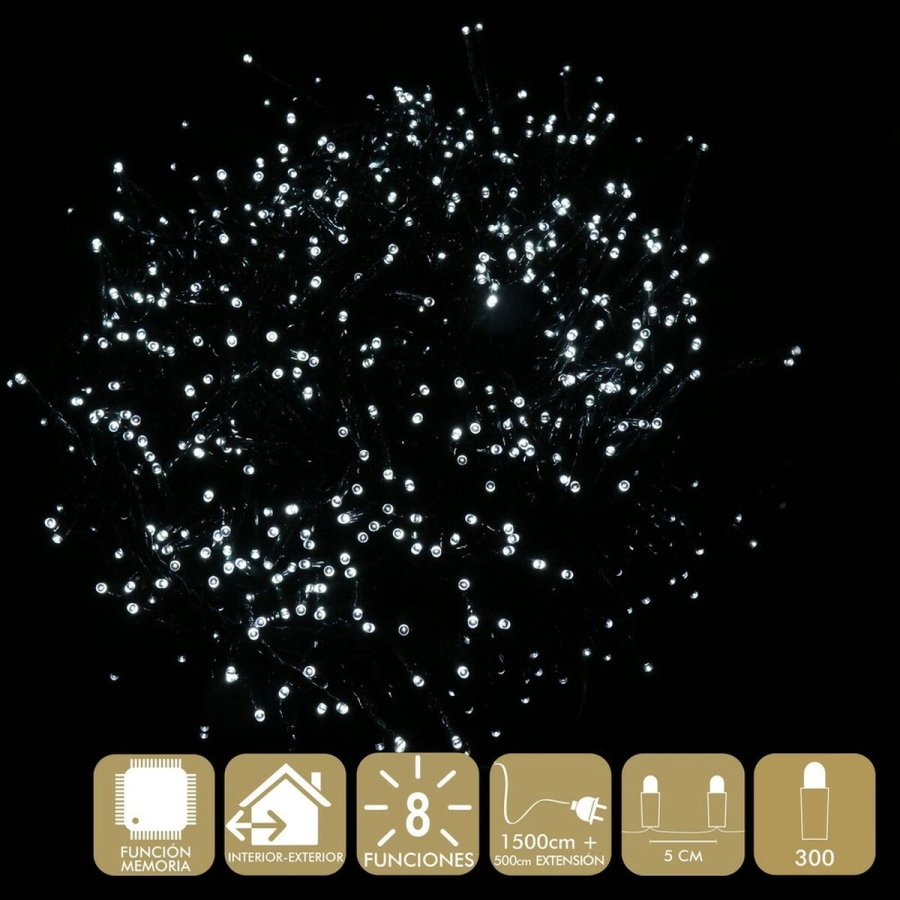 LED guirlande Hvid 19,5 X 13 X 9,5 CM #2