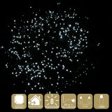 LED gardin Hvid Metal Plastik 25 X 20 X 18 CM #5
