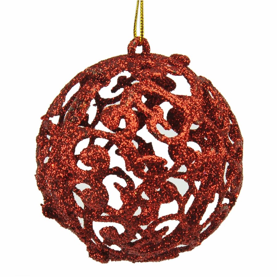 Julekugler Rd Plastik 6 x 6 x 6 cm (12 enheder) #9