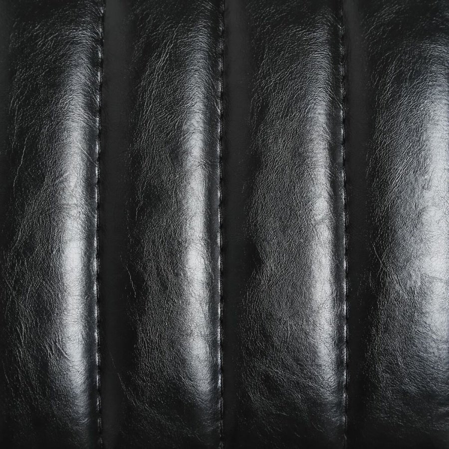 Taburet 42 x 49 x 88 cm Sort Gylden Metal Polyuretan #21