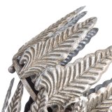 Lyseholder Slvfarvet Jern 20,5 x 20,5 x 16 cm (2 enheder) #3