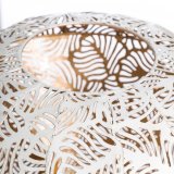 Bordlampe Hvid Gylden Jern 40 W 240 V 27 x 27 x 28 cm #2