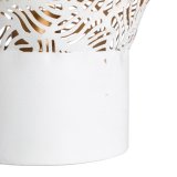 Bordlampe Hvid Gylden Jern 40 W 240 V 27 x 27 x 28 cm #4