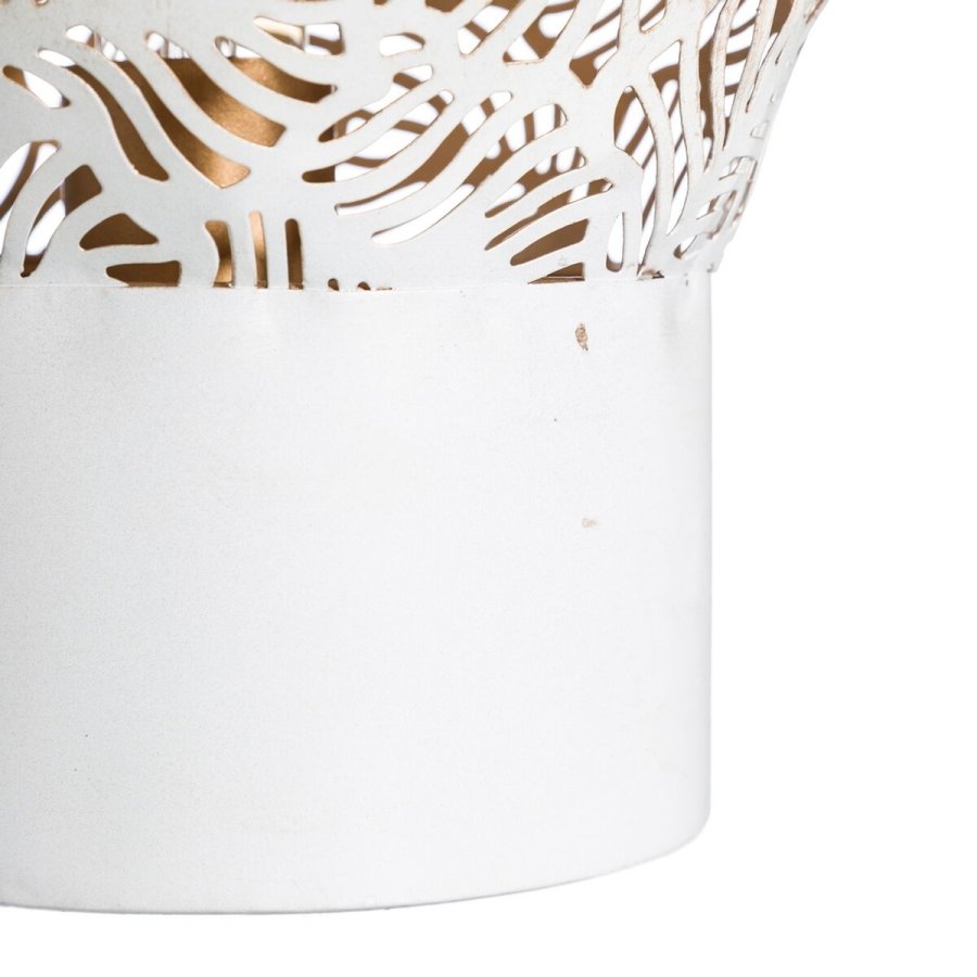 Bordlampe Hvid Gylden Jern 40 W 240 V 27 x 27 x 28 cm #4