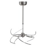 Loftslampe 60 x 60 x 120 cm Metal Slv Moderne #1