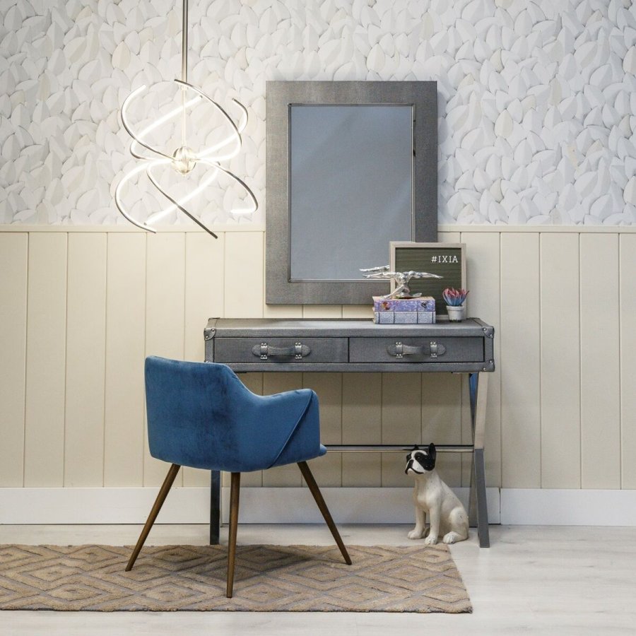 Loftslampe 60 x 60 x 120 cm Metal Slv Moderne #5