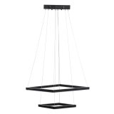 Loftslampe Sort Aluminium 220-240 V Moderne 50 x 50 x 120 cm #1