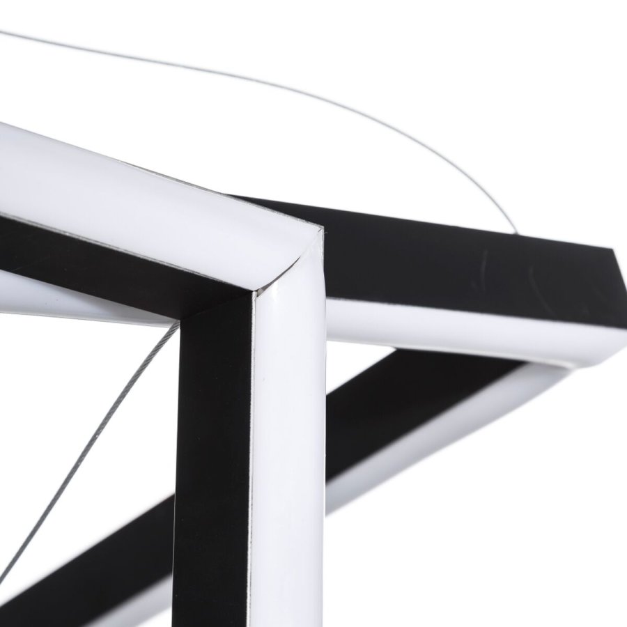 Loftslampe Sort Aluminium 220-240 V Moderne 50 x 50 x 120 cm #4