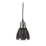 Loftslampe 13,2 x 13,2 x 16 cm Sort Metal industriel #1