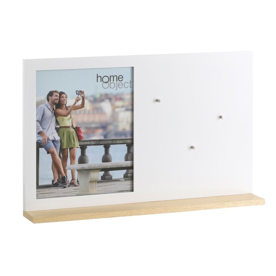 Fotoramme Hvid Tr Krystal Elmetr 46,5 x 7 x 29,5 cm #1