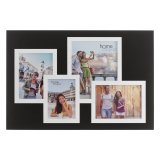 Fotoramme 62 x 1,2 x 42 cm Krystal Sort Hvid DMF #1
