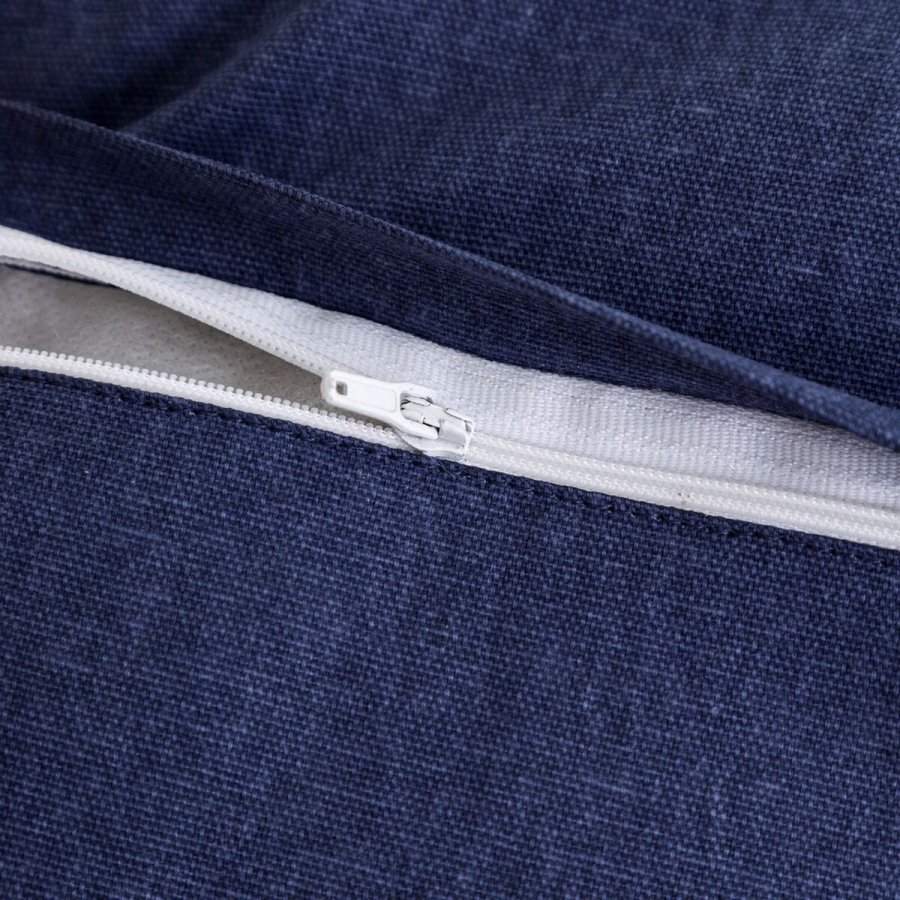 Pude MEDITERRANEO Marinebl Polyester Kvaster 45 x 10 x 45 cm #5