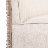 Spisebordsstol 46 x 62 x 100 cm Gr Beige #5