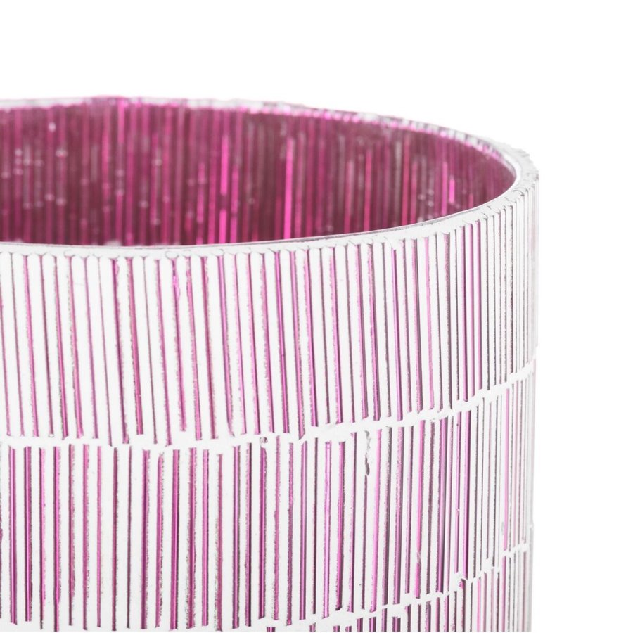 Lyseholder Pink Krystal Cement 13 x 13 x 20 cm #4