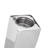 Lyseholder 9 x 9 x 15 cm Metal Slv #2