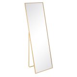 Spejl Gylden Aluminium Krystal 50 x 2,5 x 160 cm #1