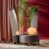 Spejl Gylden Aluminium Krystal 50 x 2,5 x 160 cm #5