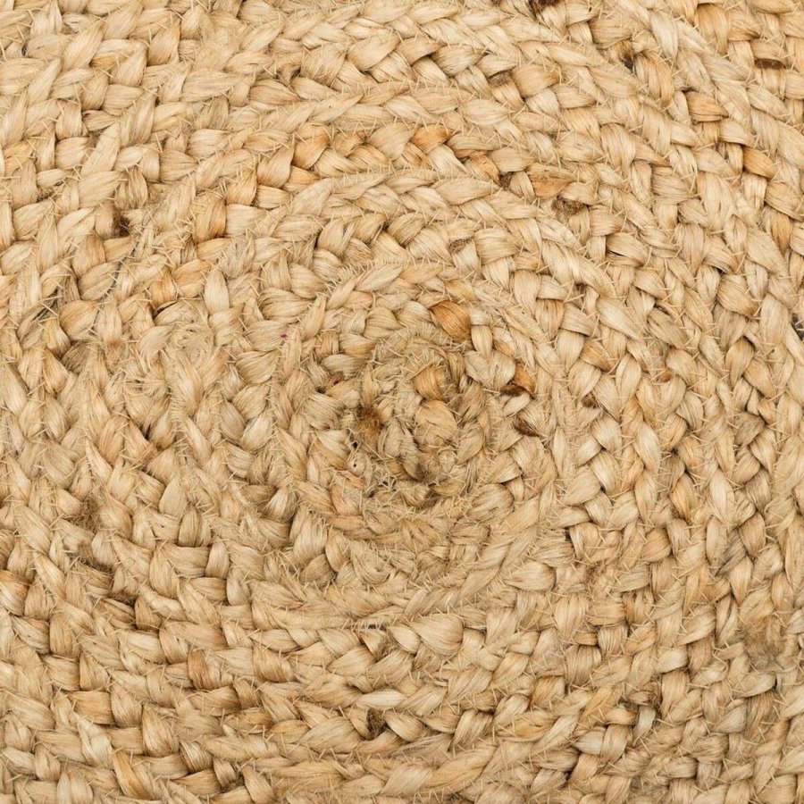 Tppe 120 x 120 x 1 cm Natur Jute #9