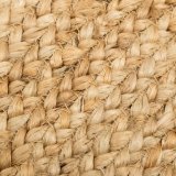 Tppe 120 x 120 x 1 cm Natur Jute #13