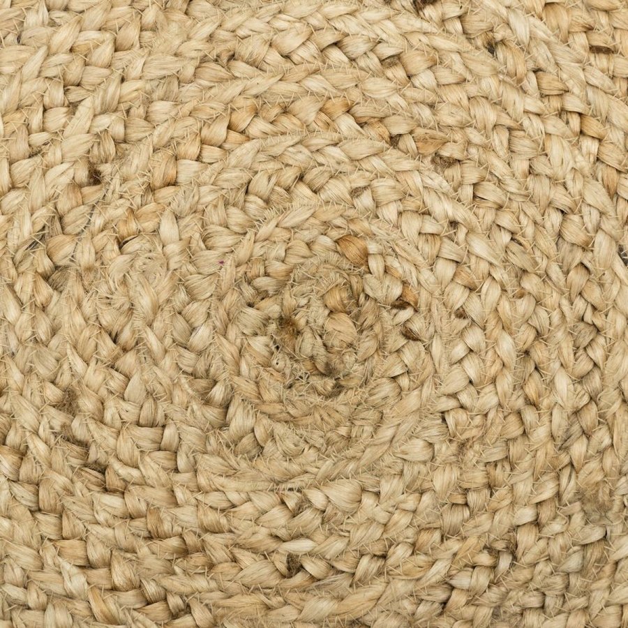 Tppe 180 x 180 x 1 cm Natur Jute #9