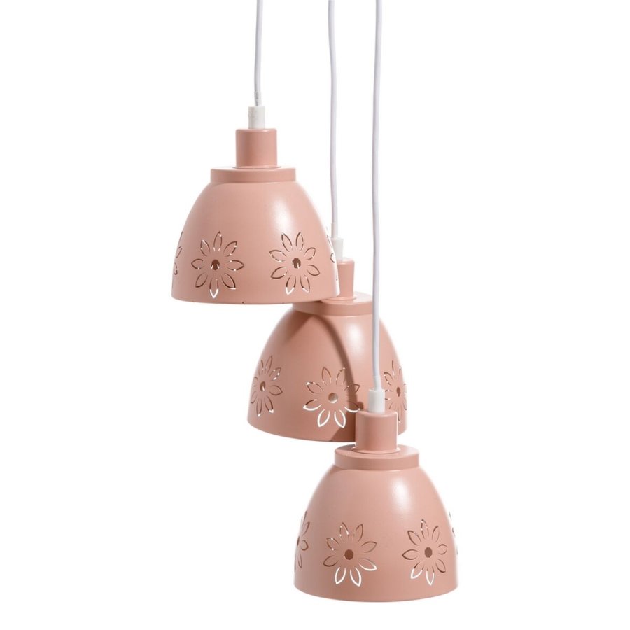 Loftslampe 20 x 20 x 95 cm Pink Metal #1