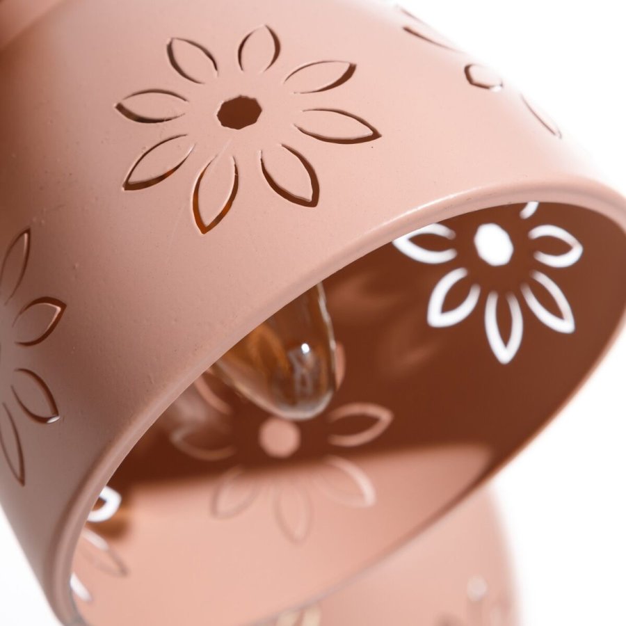 Loftslampe 20 x 20 x 95 cm Pink Metal #4