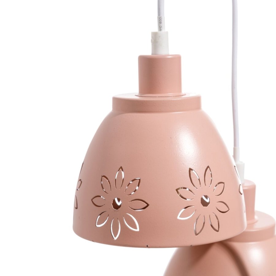 Loftslampe 20 x 20 x 95 cm Pink Metal #3