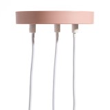 Loftslampe 20 x 20 x 95 cm Pink Metal #2