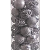 Julekugler Slvfarvet Plastik 5 x 5 x 5 cm (30 enheder) #5
