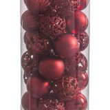 Julekugler Rd Plastik 5 x 5 x 5 cm (30 enheder) #5