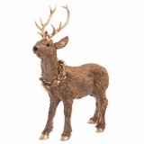 Julepynt Brun Polyfoam Hjort 40 x 14 x 17 cm #1