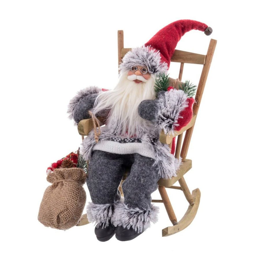 Julepynt Multifarvet Tr Plastik Polyesterharpisk Materiale 30 cm #5