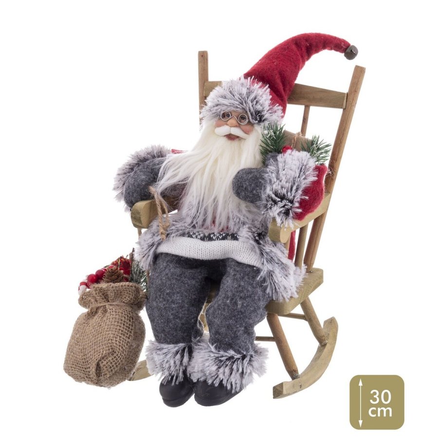 Julepynt Multifarvet Tr Plastik Polyesterharpisk Materiale 30 cm #1