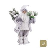 Julepynt Hvid Plastik Polyesterharpisk Materiale 45 cm #1