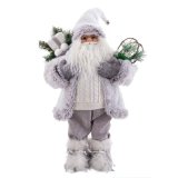 Julepynt Hvid Plastik Polyesterharpisk Materiale 60 cm #5