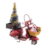 Julepynt Rd Multifarvet Motorcykel 11,7 X 5,5 X 12 CM #1