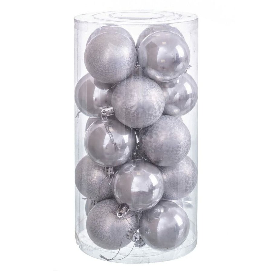 Julekugler Kobber Plastik 6 x 6 x 6 cm (20 enheder) #1
